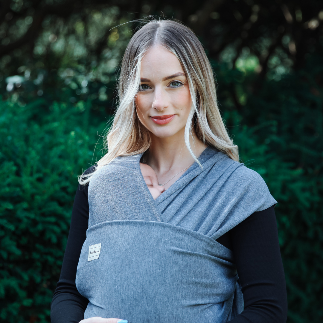 Baby Sling Wrap Grey Ryloobaby RYLOOBABY