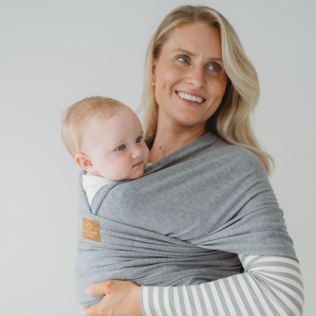 Baby Sling Wrap - Medium Grey