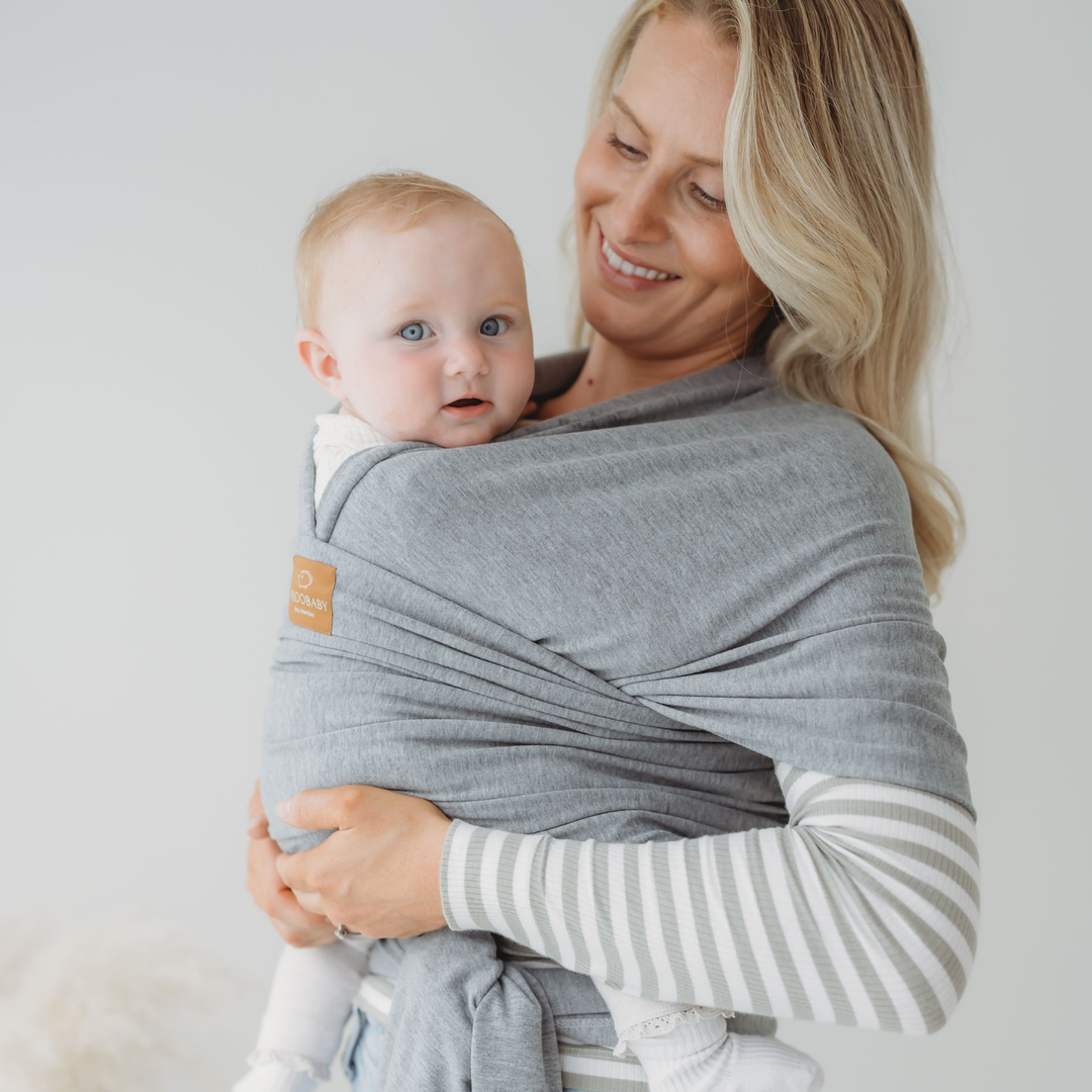 Baby Sling Wrap - Medium Grey